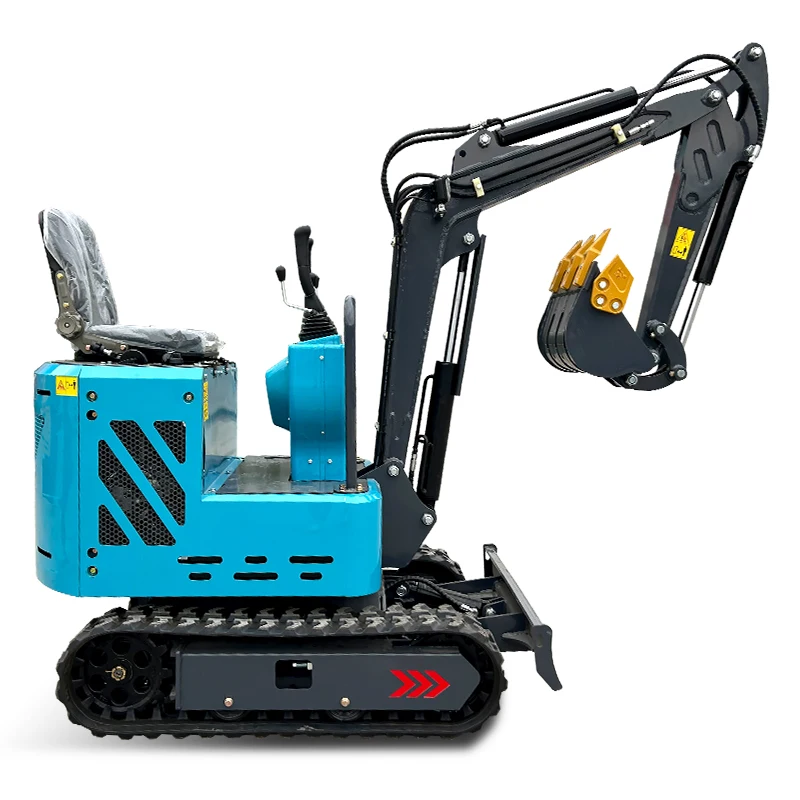 تخصيص شحن مجاني أصغر حفارة صغيرة 1 طن محرك صغير صغير AWY10 حفارة حفار الديزل للبيع
