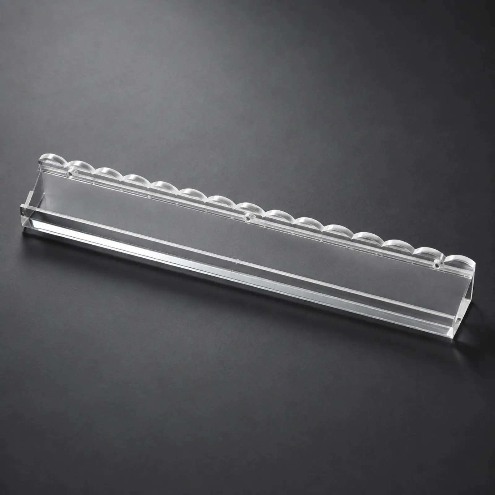 Practical Acrylic Mahjong Pusher for Tile Row Moving Clear Game Helper for Standard Mahjong Set Play