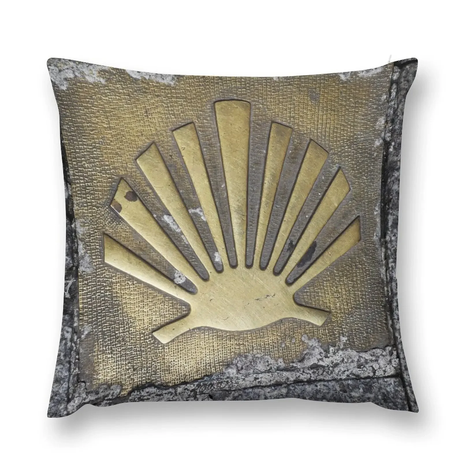 Camino Scallop Shell Throw Pillow christmas ornaments 2025 Sofa Cushion Cover pillow