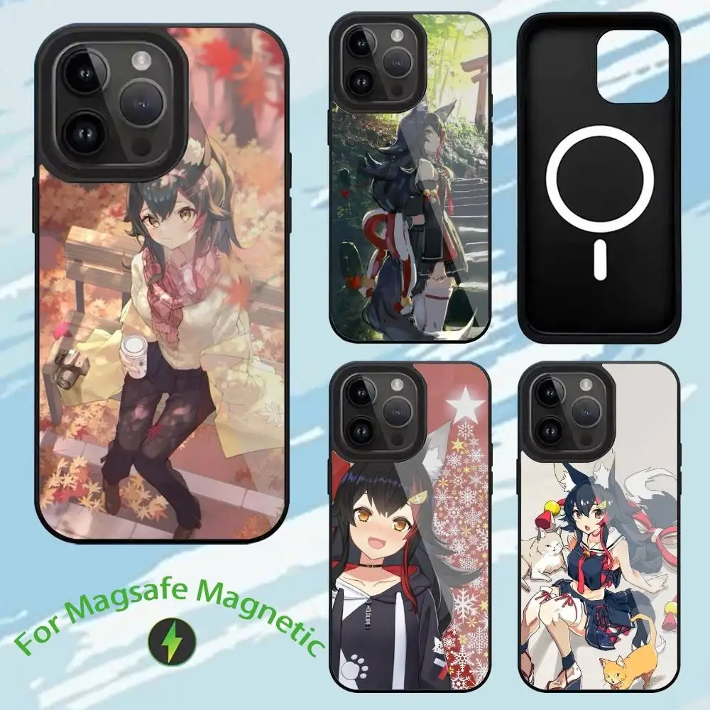 

Ookami Mio Phone Case For iPhone 17,16,15,14,13,12,11,Plus,Pro,Max Magsafe Magnetic Wireless Charging