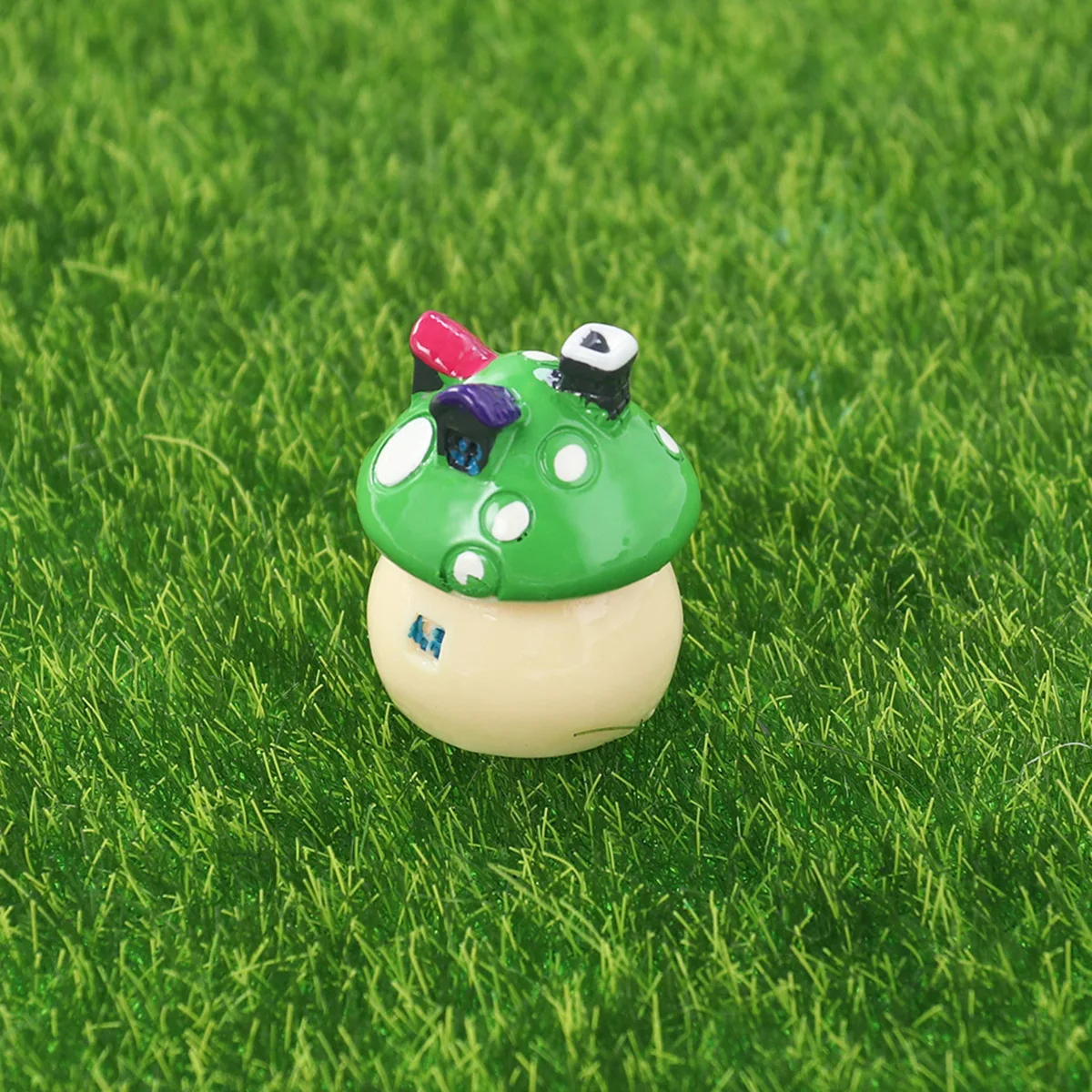 

Moss Small Ornaments Miniature Garden Figurines Micro Landscape Decorations Mushroom Decorate Scene Mushrooms