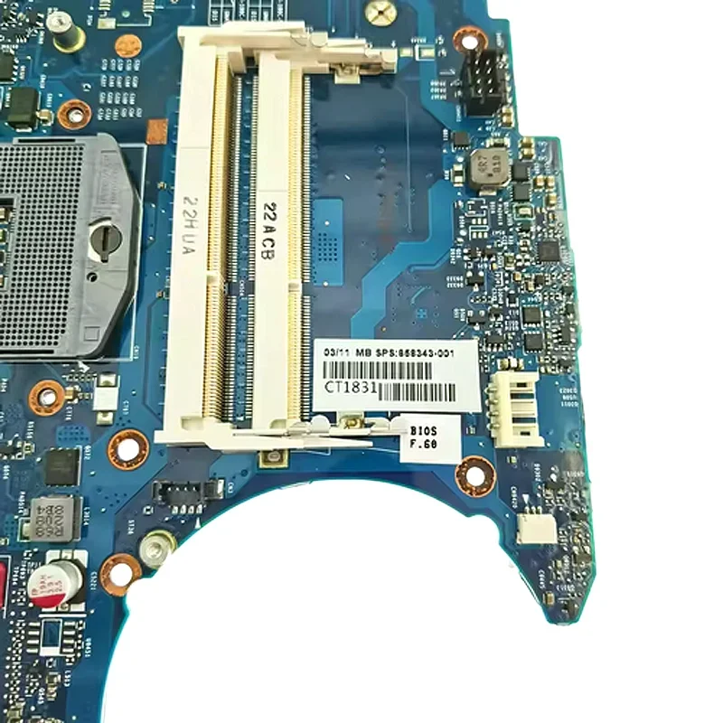 670795-001 6050A2465501-MB-A02 670794-001 658343-001 Placa-mãe para laptop HP ProBook 4530S 4730S com HD6490M 512MB/1GB-GPU