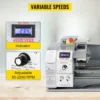 VEVOR-Mini tour à métaux domestique, vitesse variable, précision, petit tour mécanique, 1100W 5