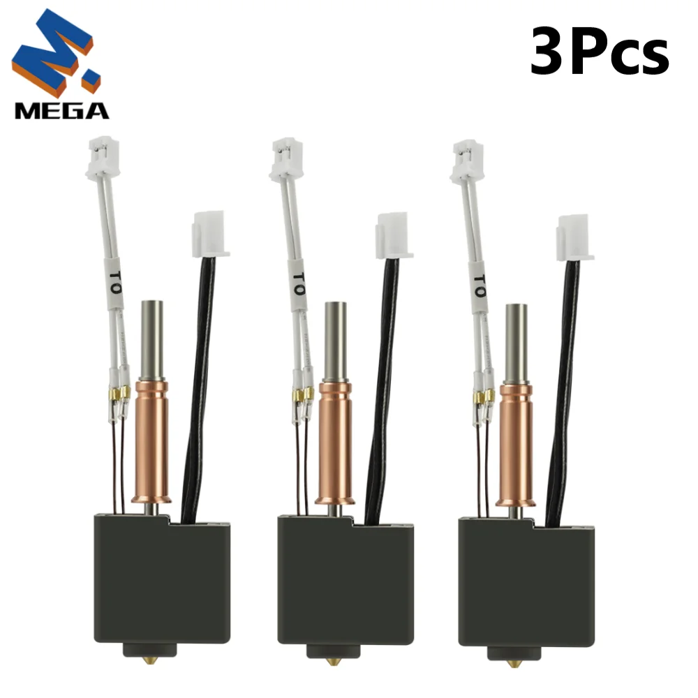 Für Anycubic Kobra 3 V2 Hotend Düse Thermistor Heizung 24V 50W Heizblock für Anycubic Kobra 3 Combo Ersatzteile Zubehör
