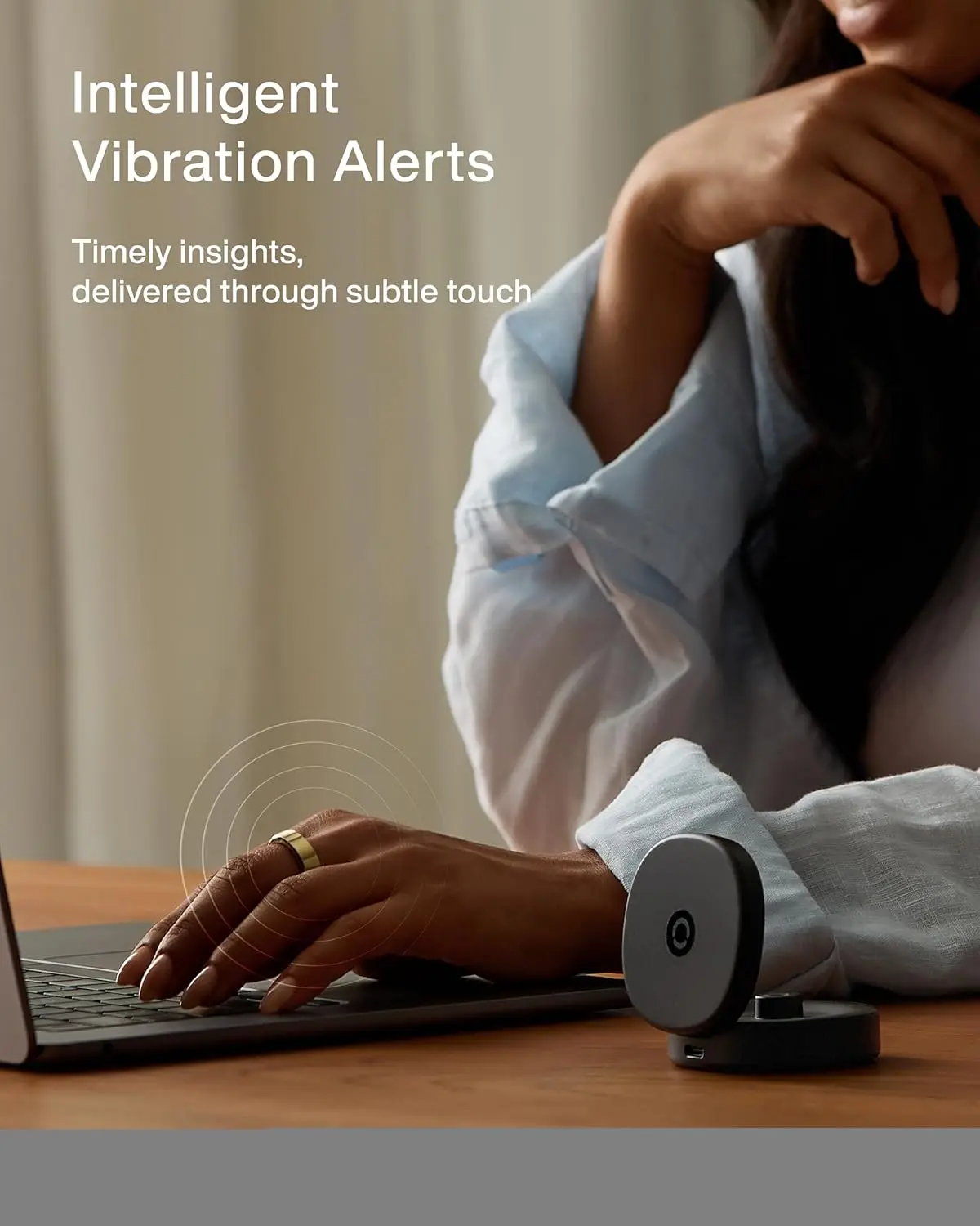 RingConn Gen 3 Smart Ring Vascular Trends Tracking No Subscription App Vibration Alert Sleep Fitness Heart Rate Monitor 14-Day view 5