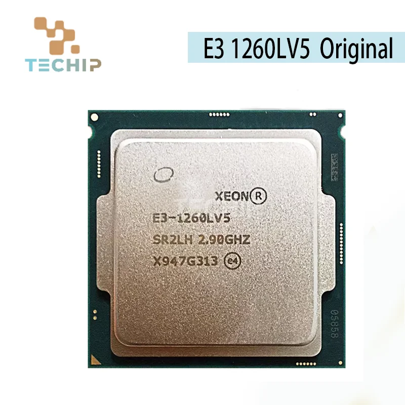 100% Original Xeon E3-1260LV5 E3 1260LV5 E3 1260L V5 2.9GHz Used Quad Core Thread 45W LGA 1151