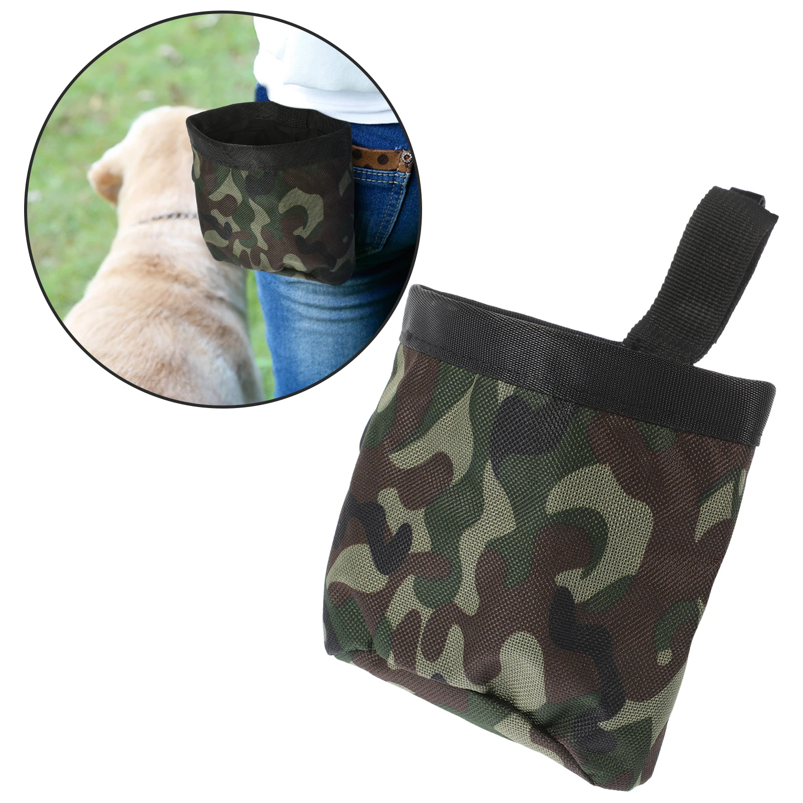 

Pet Training Bag Large Capacity Oxford Cloth Treat Pouch for Dog Snack Portable Puppy Food Storage Travel Supplies