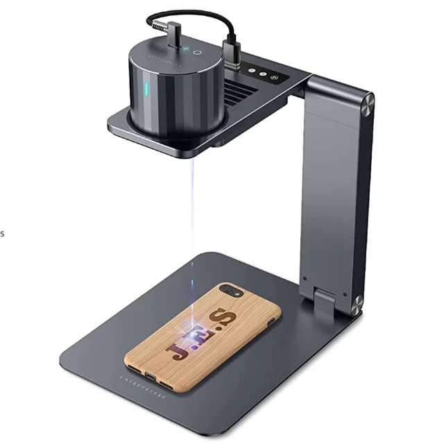 

Advanced Laser Desktop UV Laser Marking Machine for Felt Leather Wood etc laser engraver mini