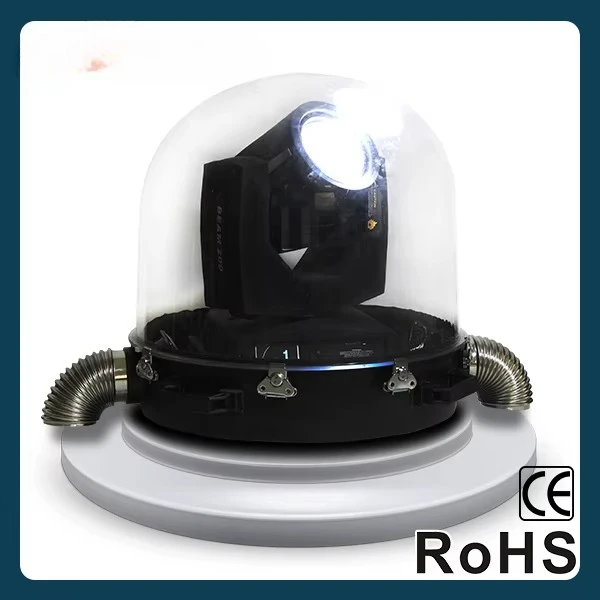 200w 5r waterproof outdoor activity head light plastic dome light rain cover