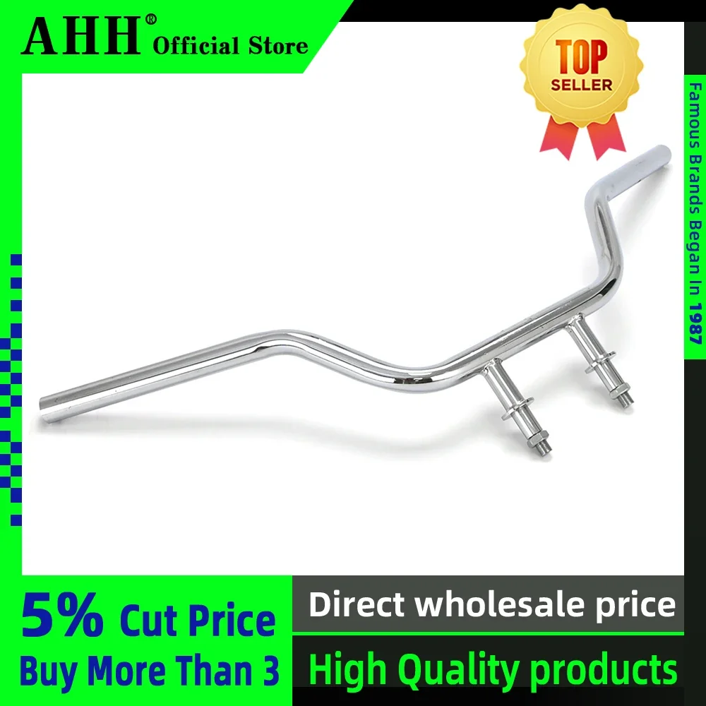 AHH Kierownica motocyklowa Kierownica Yoke Difection Handle Fot Bar Grip Rod Dla Honda Magna 250 Magna Dragon Dog DD 250 Akcesoria