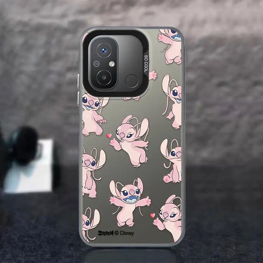 Disney stitch caso de telefone para xiaomi redmi 12 12c 13c 13 a2 + a3 a1 plus a3x poco x3 nfc c50 c51 c61 x3pro capa macia