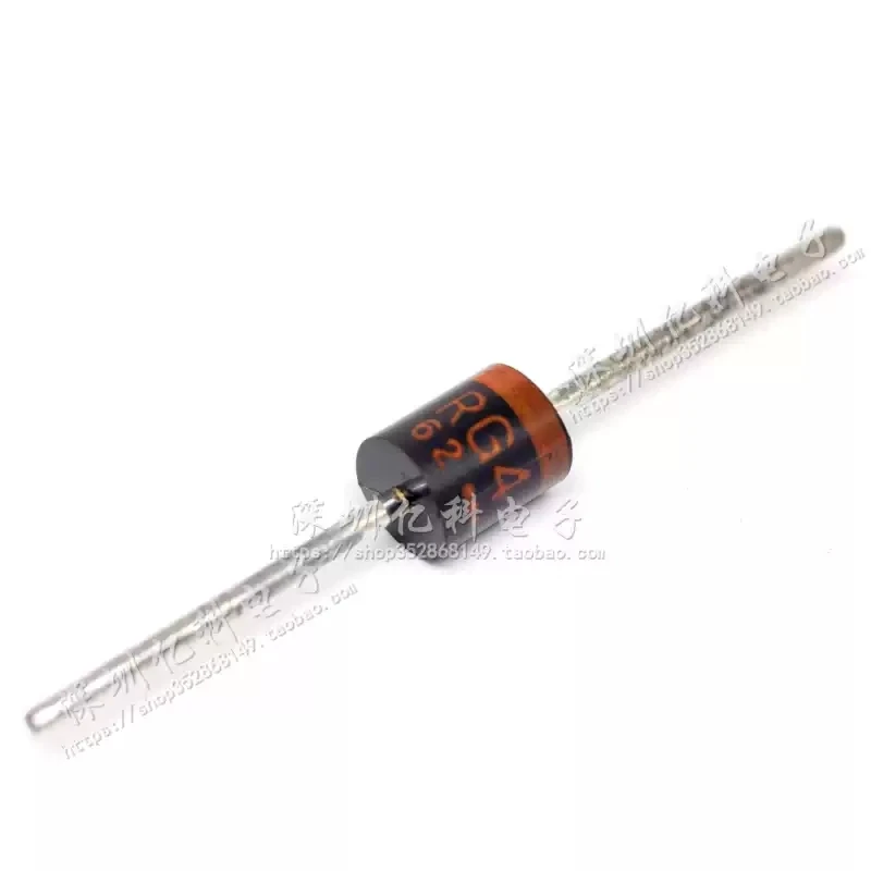 10pcs Imported brand new Sanken RG4 3A/400V ultra fast recovery diode directly inserted DO-27 rectifier diode