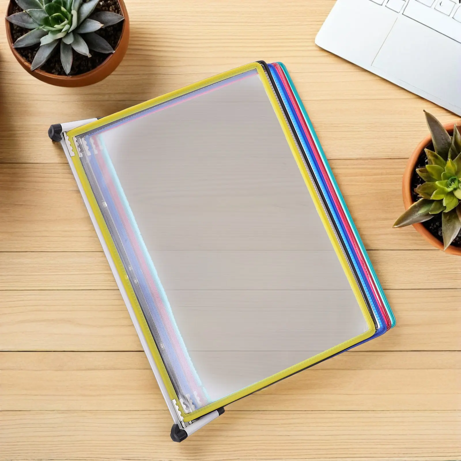 

Настенная подставка для файлов формата А4, подвесной органайзер для документов, 5 секций, пластиковая система хранения для офиса, для бумаги