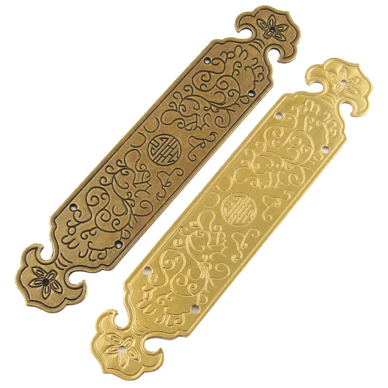 Antique bronze edged two-sided bread corner guard corner edged sticker jewelry box hardware accessories