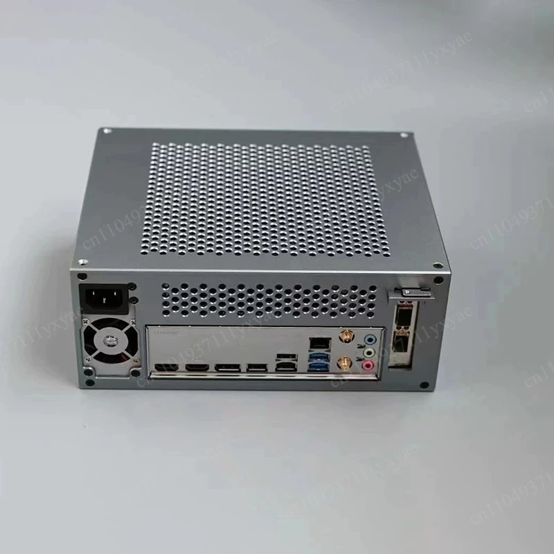 Half-height mini ITX chassis, compact, aluminum alloy 1U small power supply 40/5060