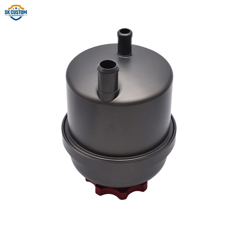 Aluminum Racing Power Steering Fluid Reservoir Tank For BMW