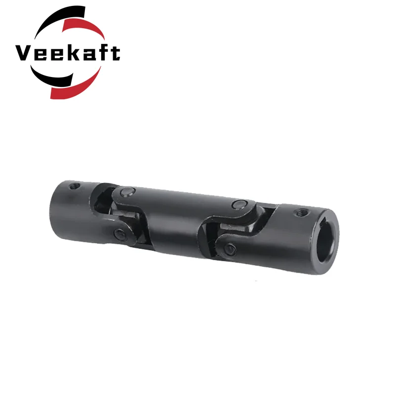 Imagem -04 - Veekaft-acoplador Universal Cross Shaft Seção Dupla Junta Universal Seção 25 mm 28 mm 30 mm Precisão 1pc