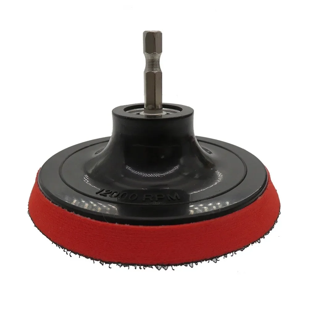 10Pcs 100mm Sanding Disc 60-240 Grit Sandpaper Buffing Wheel Hook And Loop Backing Pads For Electric Drill Grinder Rotary Tools image 2