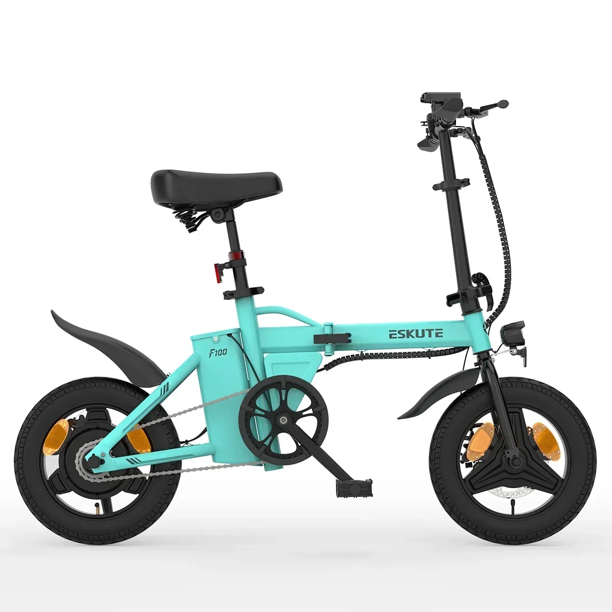 ESKUTE F100 vélo électrique adulte 250W moteur 36V9AH batterie 14 pouces pliable EBike vitesse maximale 40 KM/H