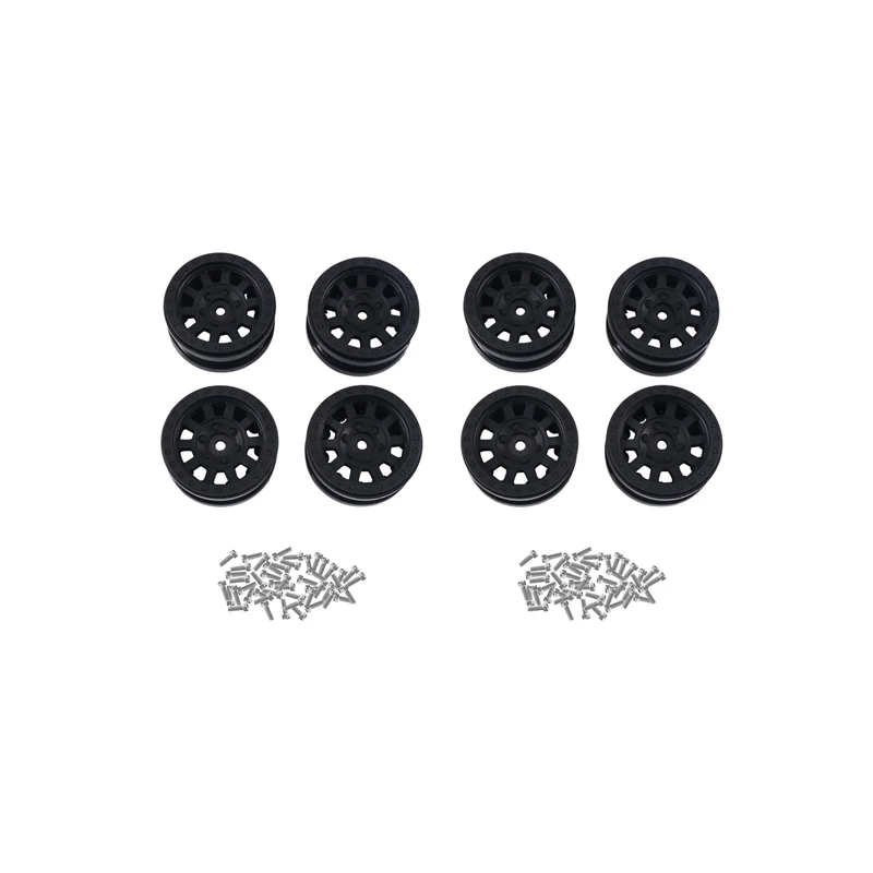 

B24C-8PCS Пластиковый Beadlock 1.9 Ступица колеса для 1/10 RC Гусеничный автомобиль Axial SCX10 Wraith RR10 Capra RBX10 Traxxas TRX4,3