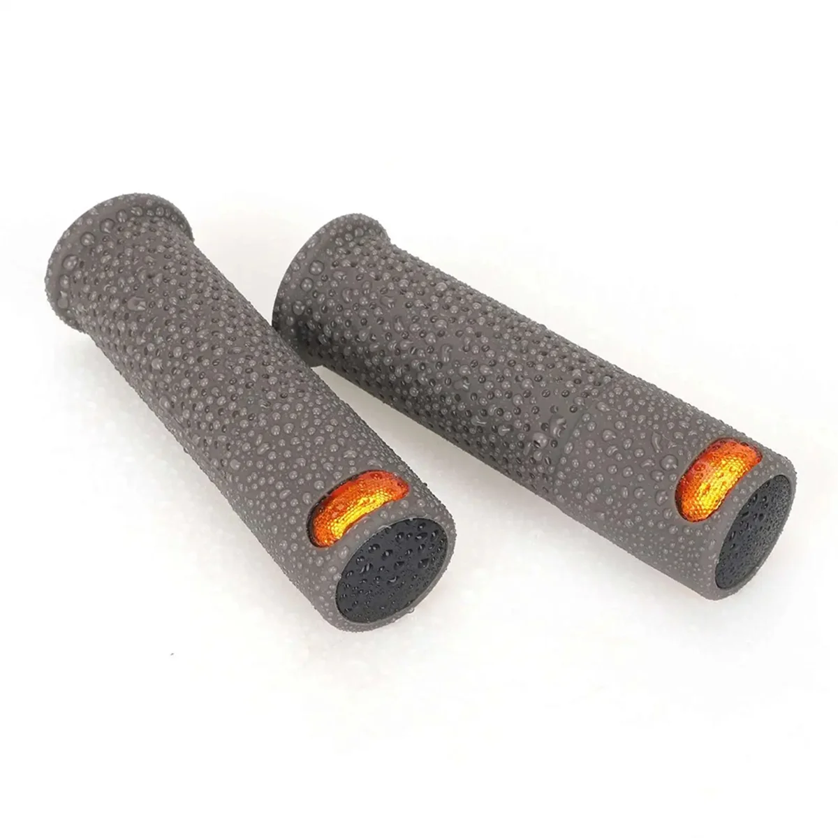 مقابض يد سكوتر ABXHA مع مقود ضوء إشارة الانعطاف لسكوتر Xiaomi / Ninebot E مع فتحة قبضة رمادية