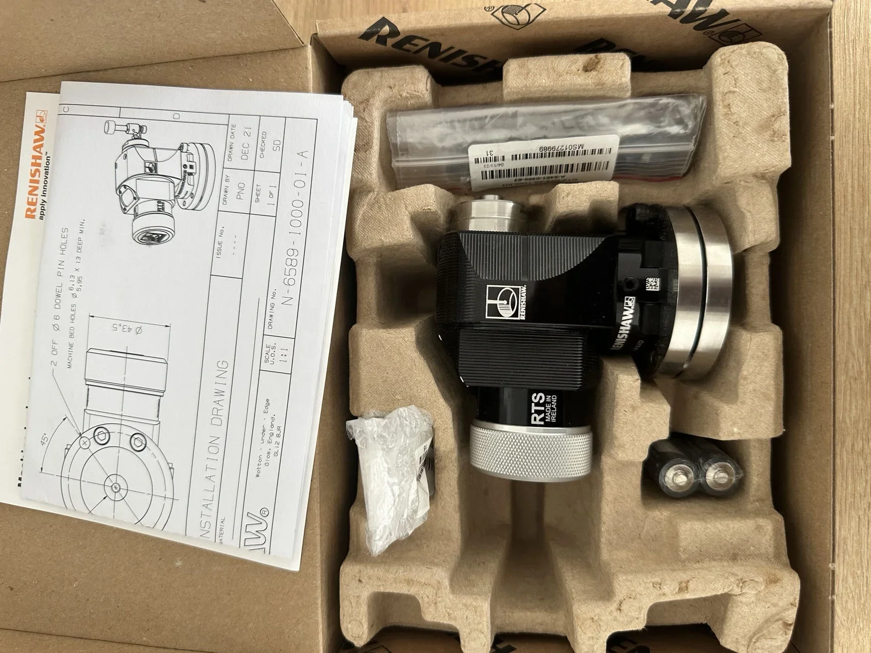 Setter de herramientas Renishaw OTS A-5401-2001