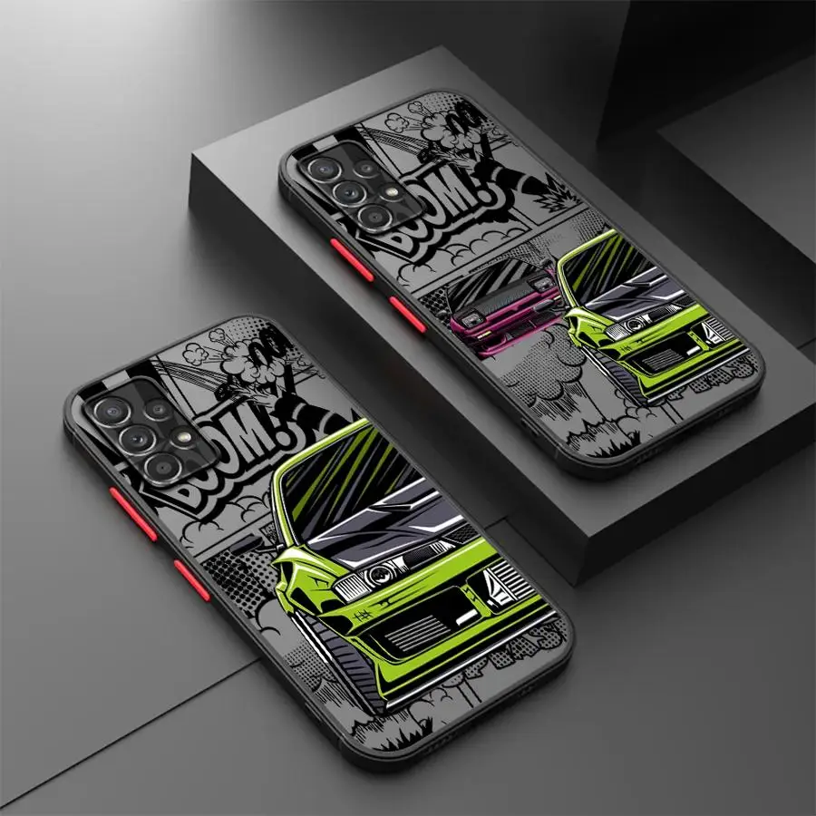 

Case for Samsung Galaxy A17 A52 A16 A15 A14 A23 A34 A36 A35 A53 A52S A72 A54 A73 A33 A56 A55 Phone Cover Performance Cars