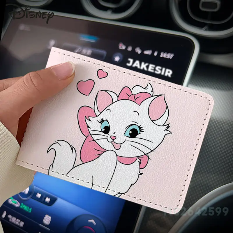 Miniso 2025 New Women's Card Bag Fashionable High Quality 4-car Credit Card Bag Cartoon and Adorable Multi Functional Card Bag