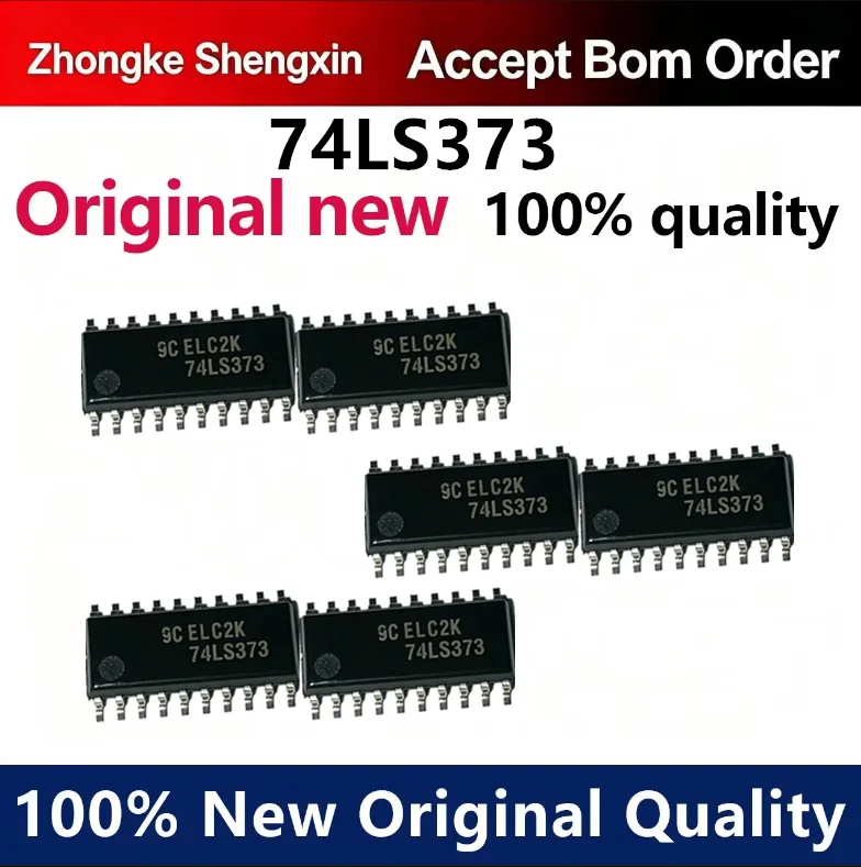 （5pcs-100pcs）Brand new original SN74LS373NSR 74LS373 SMT SOP-20 mid body eight three state latch