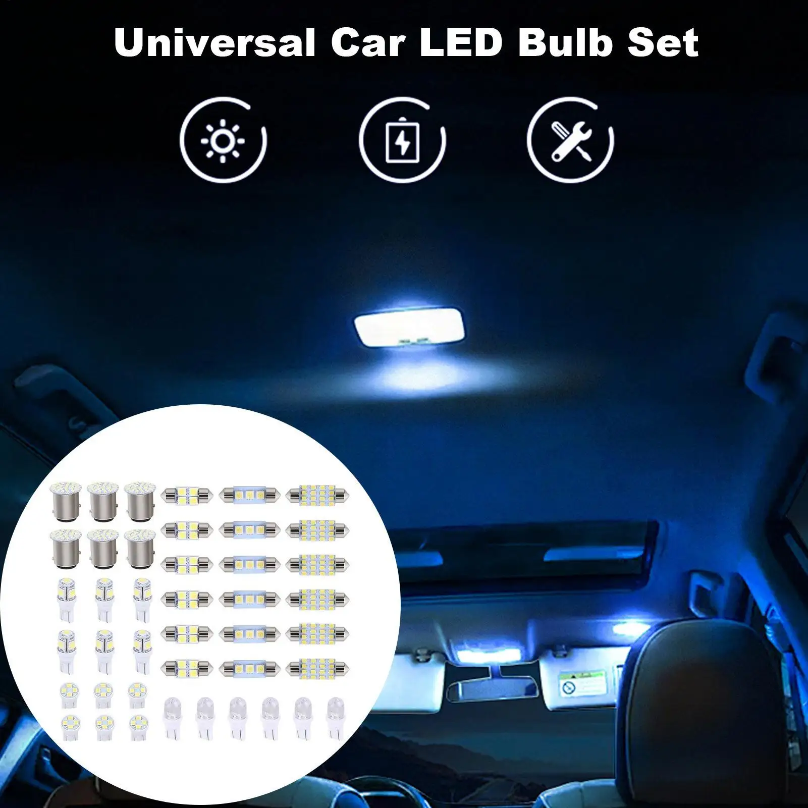 

Светодиодные автомобильные фонари, внутренние высокой яркости, автомобильные фонари для карт, автомобильные внутренние принадлежности, светодиодное освещение для чтения, водонепроницаемое для пикапа