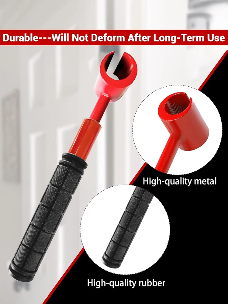 4Pcs Upgraded Hinge Gap Adjustment Wrench Set Heavy Door Hinge Adjustment Tool Multi-Size for Door and Cabinet Alignment