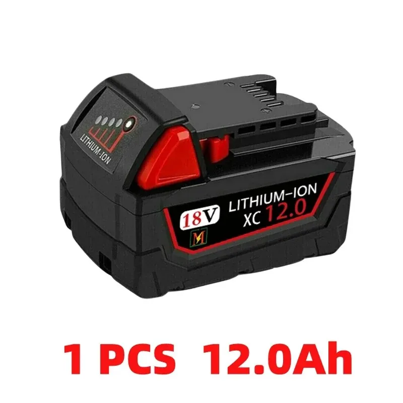 

NEW 2024 18V 9.0Ah 18650 rechargeable battery For Milwaukee M18, M18B, M18B2, M18B4, M18B5, M18B9, M18BX,C18B,C18BX lithium-ion