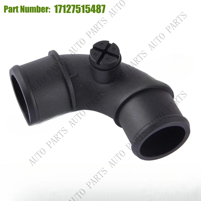 A+ 17127515487 Water Hose Connector w/ Bleeder Screw For Mini Cooper 2002-2008
