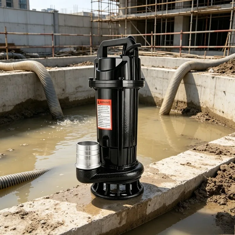Multiscenario Practical High Head Large Flow Capacity Cutting Sewage Pump Suitable For Farm Pond Dewatering Wastewater Transfer
