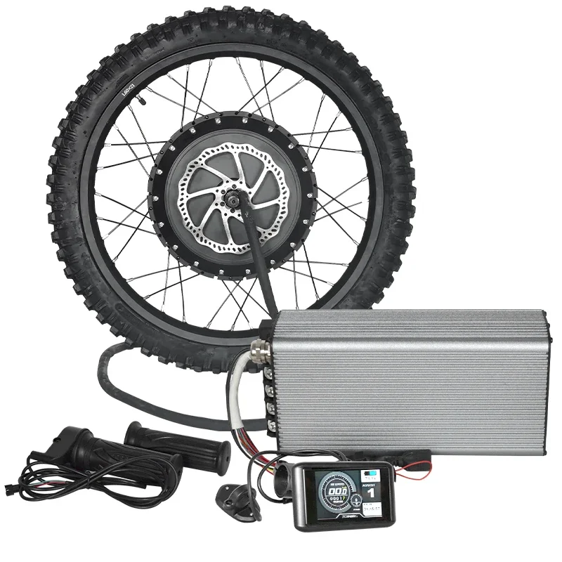 Rear Wheel  Hub Motor 6000w 80 - огляд і ціна 12000W Electric Motorcycle Hub Motor