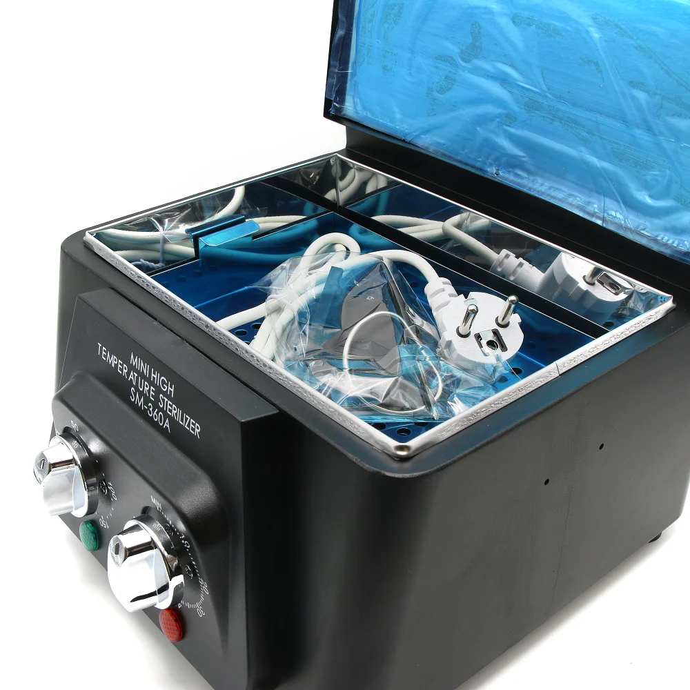 2.5L High Temperature Dry Heat Sterilizer for Nail Tools Scissors Tweezers,Metal Tool Smart Sanitizing Box For Home Manicure