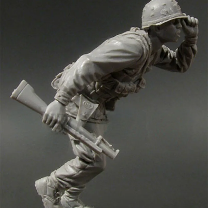 1/35 Scale Resin Figure Model Kit Vietnam War US Infantry 1 Person Hobby Miniature Toy Unassembled and Unpainted N867