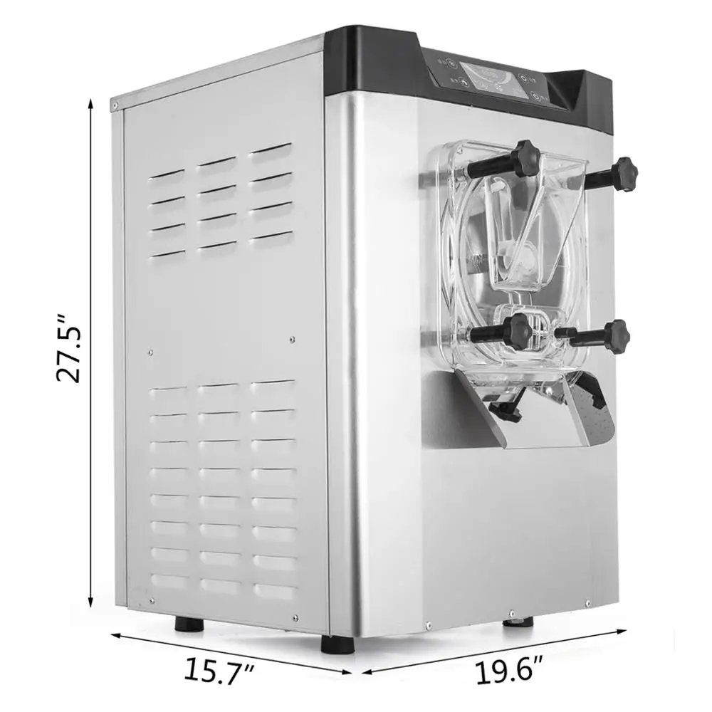 Direct Factory Sale Gelato Hard Ice Cream Machine for Restaurant Supermarket New Condition for Fruit Milk Water Ingredients