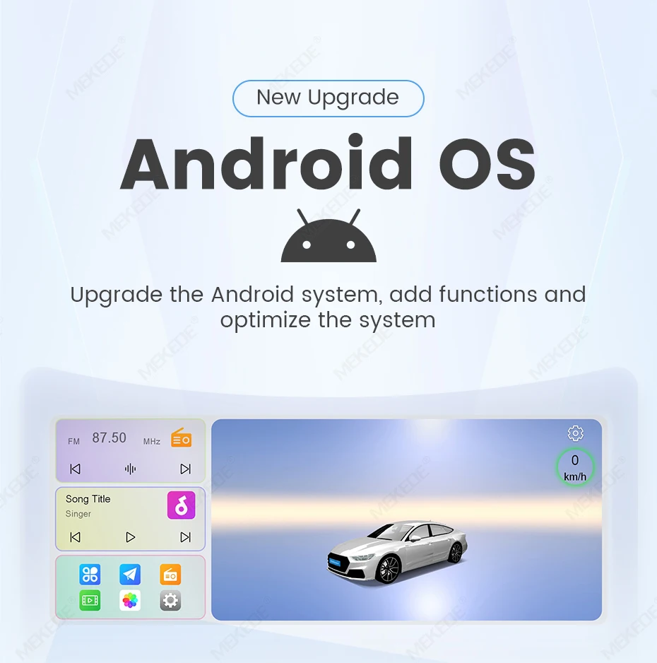 MEKEDE 1600*600 Bildschirm Android 15 10,26 Zoll Autoradio 4G+64GB für Mercedes Benz ML W164 X164 ML350 ML300 GL500 ML320 ML280 GL350 Kabelloses Carplay DSP Stereo GPS Navigation Multimedia Intelligentes System 4G LTE Wifi Autoradio Unterstützt SWC FM Radio 8 Core BT – Detail 15