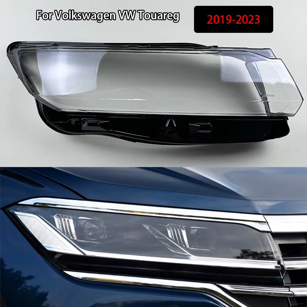 

Headlamp Cover Headlight Shell Lens Plexiglass Replace Original Lampshade For Volkswagen VW Touareg 2019-2023