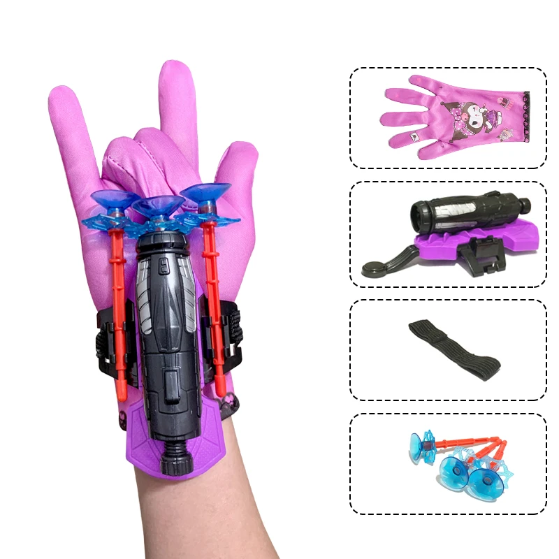 سانريو بلدي ميلودي أنيمي الكرتون الشكل كورومي تأثيري قفاز قاذفة رصاصة طرية لا ضرر اللعب هدية لصبي الأطفال #1