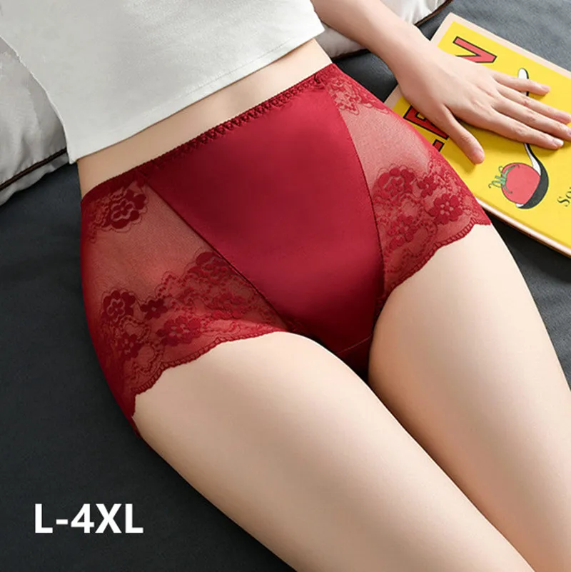 Lenceria mujeres sexi shoop ropa interior de mujer encaje satén lencerias lencería femenina sexy ahueca hacia fuera ropa interior bragas de talla grande