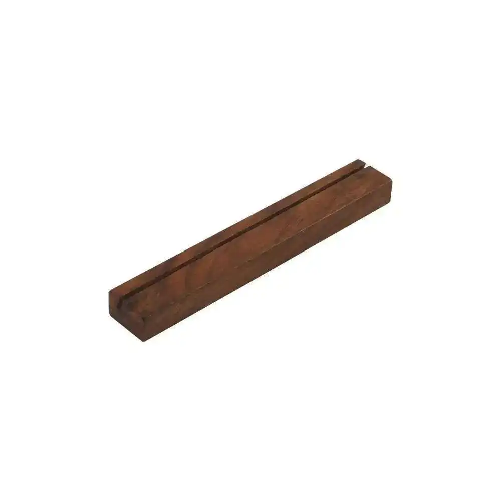 

Wood Base Business Wooden Menu Holder Table Card Holder Postcard Photo Picture Display Stand