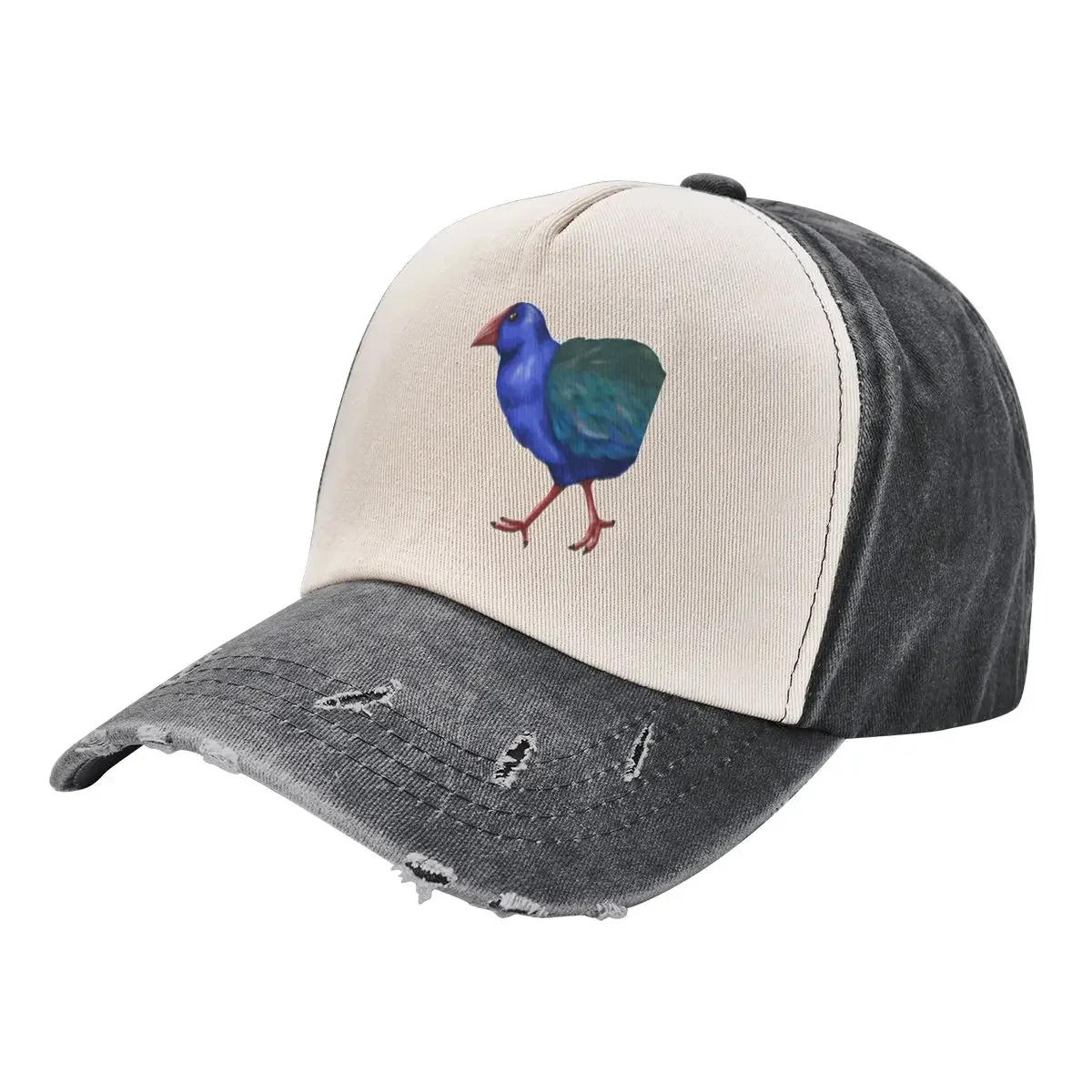 Steady Takahe *Animals of New Zealand* Baseball Cap fishing hat Trucker Hat Girl'S Hats Men's