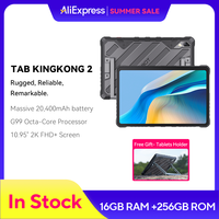Cubot Tab KingKong 2, Rugged Tablet Android 14, Helio G99, 20400mAh Battery,16GB RAM+256GB ROM, IP68 Waterproof, 10.95\