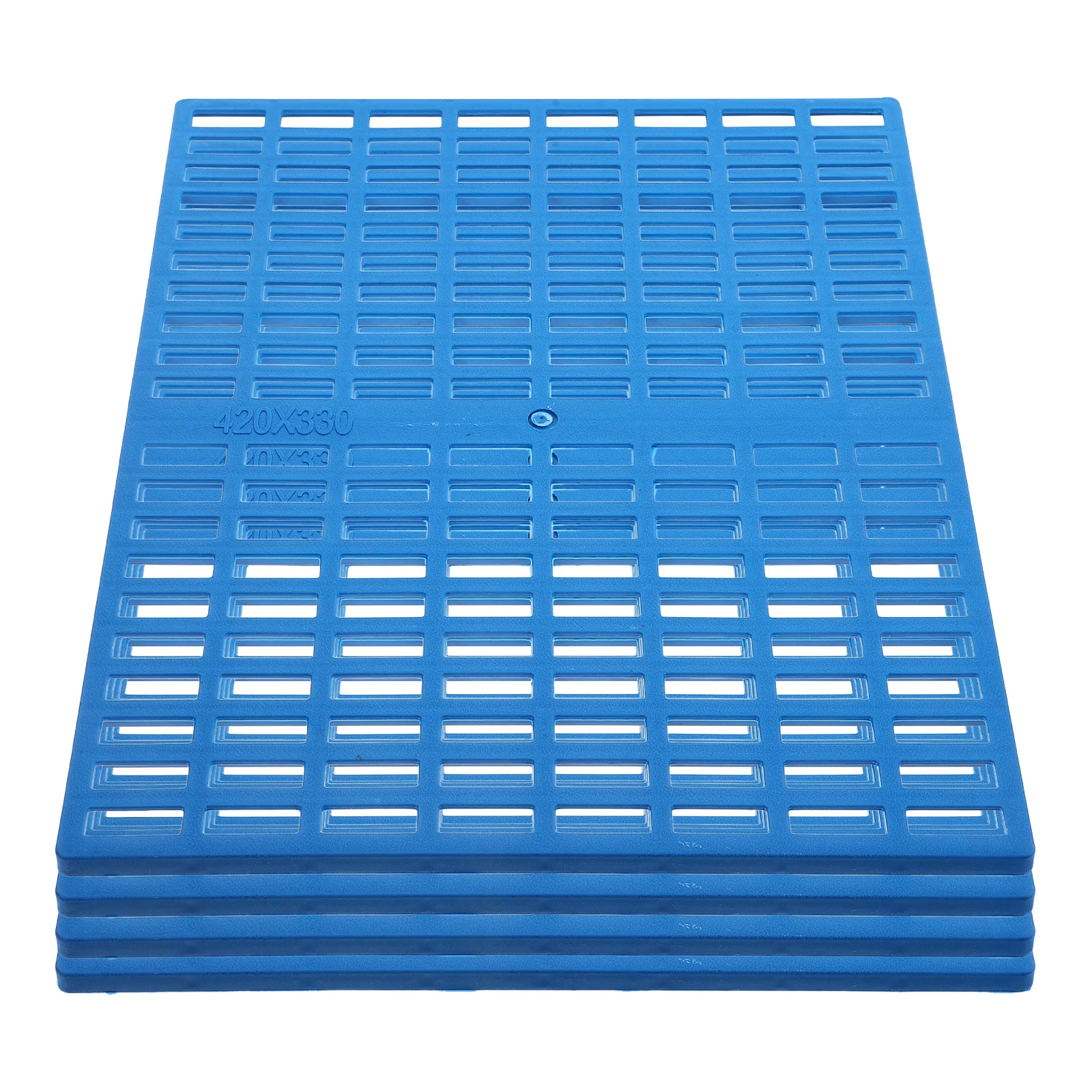 

4Pcs Bunny Cage Foot Pads Plastic Floor Mats Reusable Wear-Resistant Small Animal Mat Rabbit Guinea Pig Hamster Cage Accessories