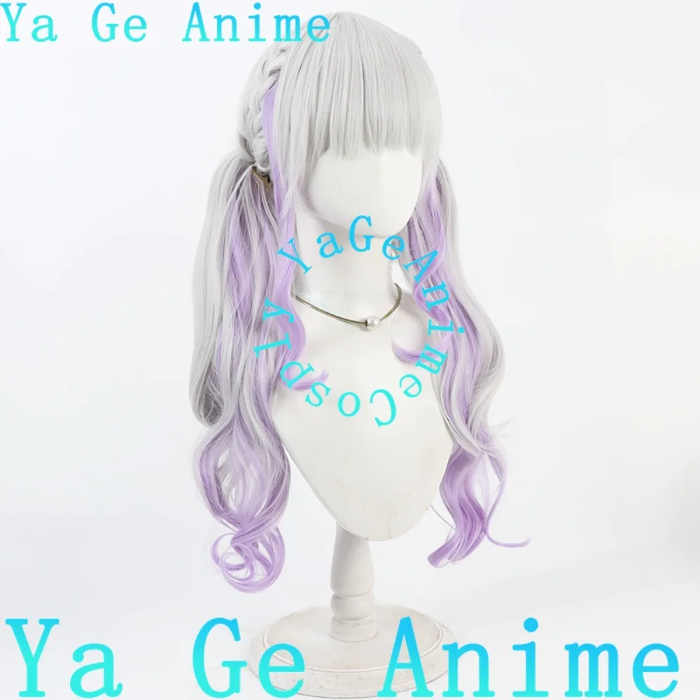 Ya Ge Anime Store VTuber Sakura Miko Parrucca Cosplay Coda Giochi Anime Festa di Carnevale di Halloween Capelli sintetici resistenti al calore