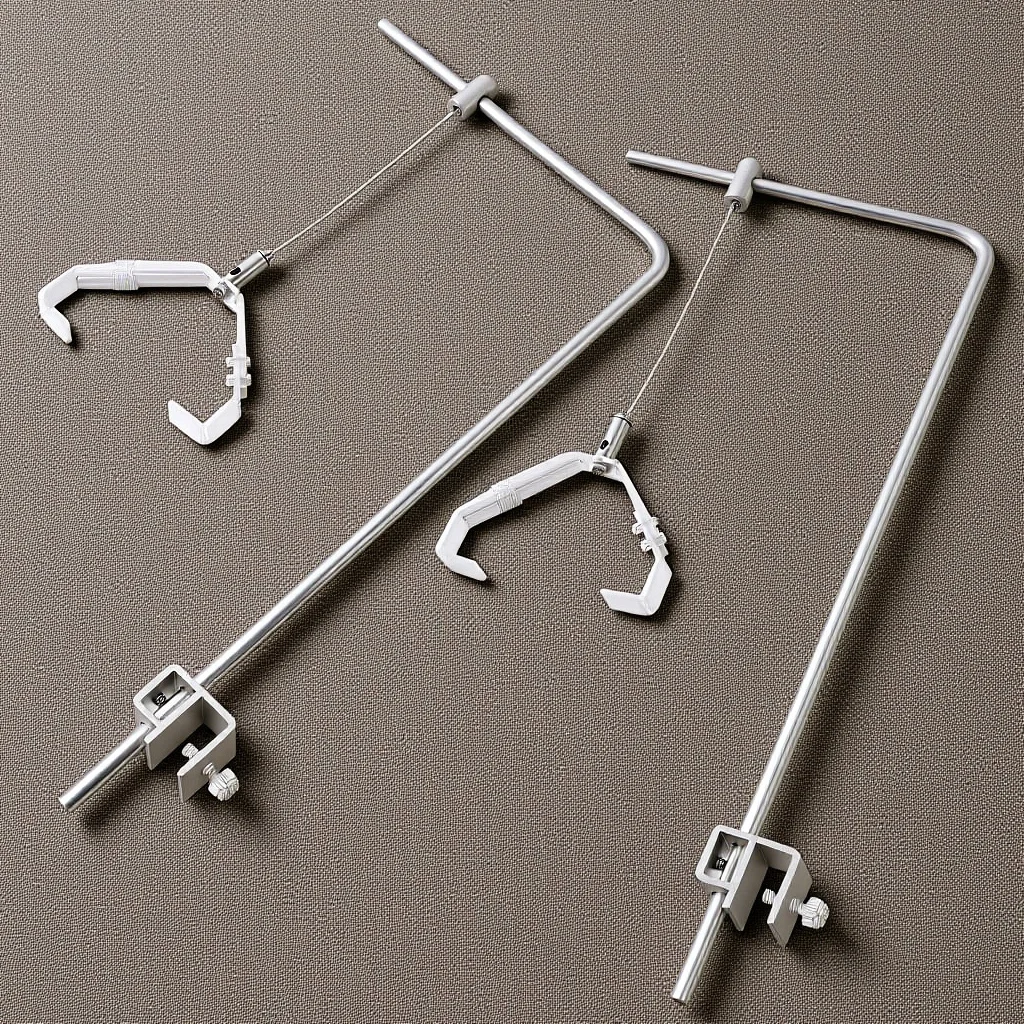 

2Pcs Adjustable Fish Tank Light Holder Aluminum Alloy Bracket for Aquarium Freshwater Saltwater Tank Lighting Stand Mount Rack