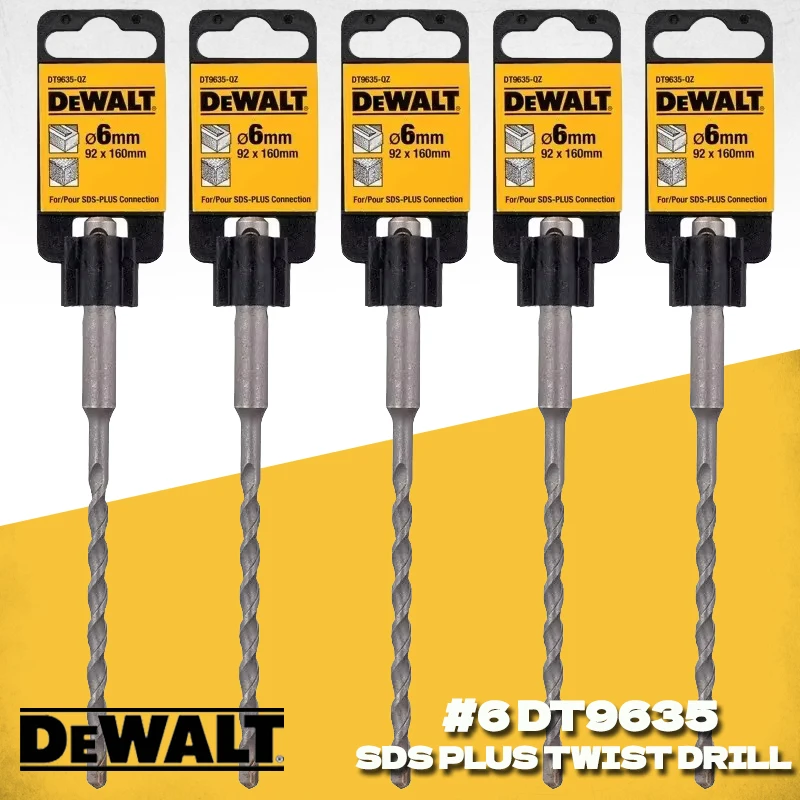 DEWALT DT9635 SDS Plus Fitment 2 Cutter Drill Bit Rotating Electric Hammer Power Tool Accessories