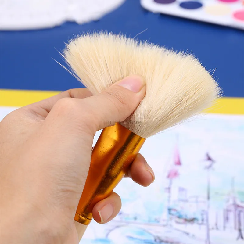 Pottery Tools Wool Brush for Ceramic Glaze/Painting Sweeping Dust Moisturizing And Complementary Color Ceramic Coloring Pen